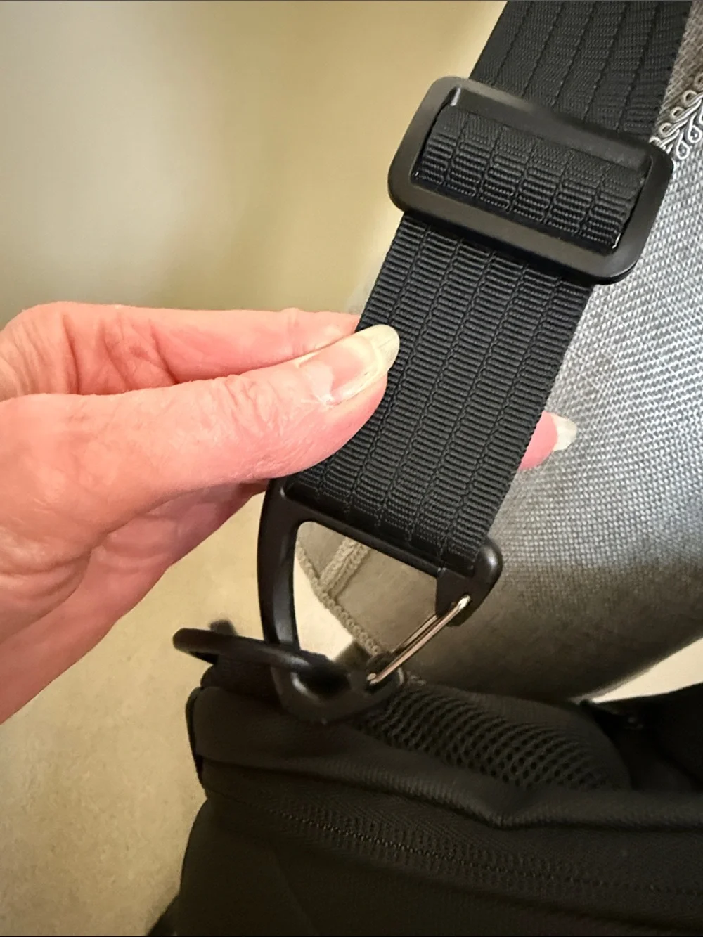New without tag. Black Men’s Sling AOKING Backpack — Everyday Crossbody Carry.